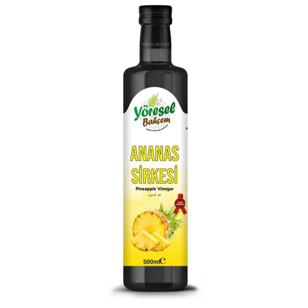 Yöresel Bahçem Ananas Sirkesi 500ml